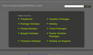 Lowcostpackageholiday.com thumbnail