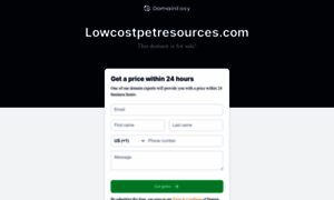 Lowcostpetresources.com thumbnail