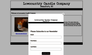 Lowcountrycandlecompany.com thumbnail