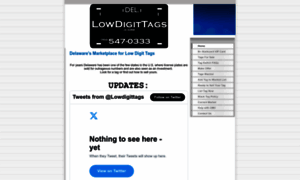 Lowdigittags.com thumbnail