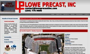 Loweprecast.com thumbnail