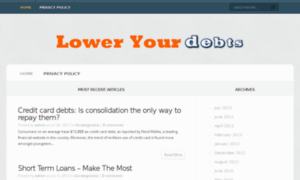 Lower-your-debts.com thumbnail