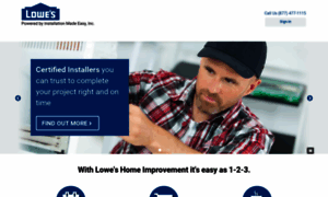 Lowes.myhomeprojectcenter.com thumbnail