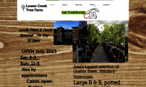 Lowescreek-treefarm.com thumbnail