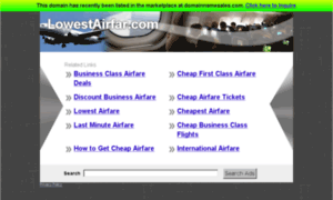 Lowestairfar.com thumbnail