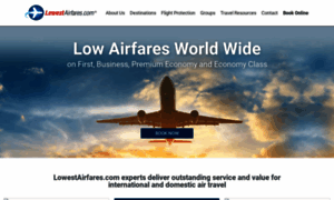 Lowestairfares.com thumbnail