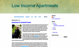 Lowincome-apartments.blogspot.com thumbnail