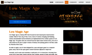 Lowmagicage.com thumbnail