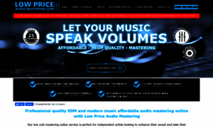 Lowpriceaudiomastering.com thumbnail