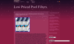 Lowpricedpoolfilters.com thumbnail