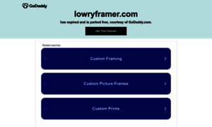 Lowryframer.com thumbnail