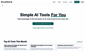Lowtech.ai thumbnail