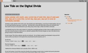 Lowtideonthedigitaldivide.blogspot.com thumbnail