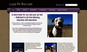 Loyalpitbulllove.com thumbnail