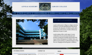 Loyolaacademyjuniorcollege.ac.in thumbnail