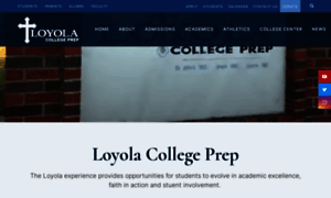 Loyolaprep.org thumbnail