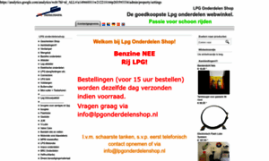 Lpgonderdelenshop.nl thumbnail