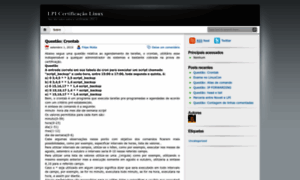 Lpicertificacaolinux.wordpress.com thumbnail