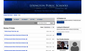 Lps-lexingtonma.libguides.com thumbnail