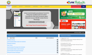Lpse.pontianakkota.go.id thumbnail