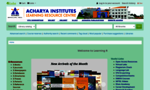 Lrc.acharyainstitutes.in thumbnail