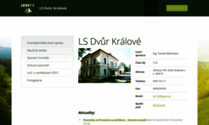 Lsdvurkralove.lesycr.cz thumbnail