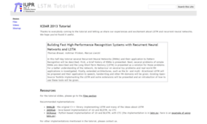 Lstm.iupr.com thumbnail