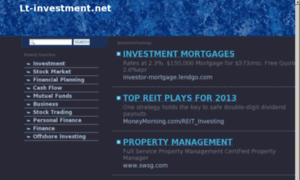 Lt-investment.net thumbnail