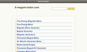 Lt-magnet-motor.com thumbnail