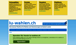 Lu-wahlen.ch thumbnail