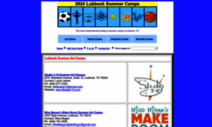 Lubbocksummercamps.com thumbnail
