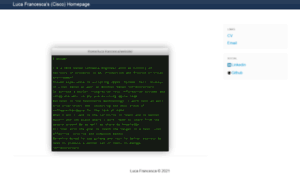 Lucafrancesca.me thumbnail