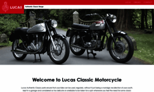 Lucasclassicmotorcycle.com thumbnail