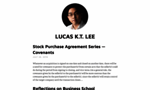 Lucasktlee.com thumbnail