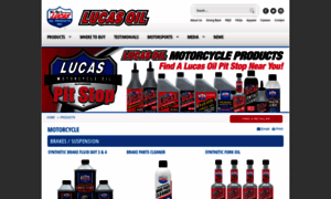 Lucasoilmotorcycleproducts.com thumbnail