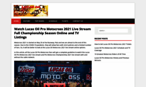 Lucasoilpromotocross.com thumbnail