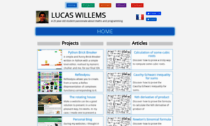Lucaswillems.com thumbnail