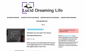 Luciddreaminglife.com thumbnail