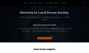 Luciddreamsociety.com thumbnail