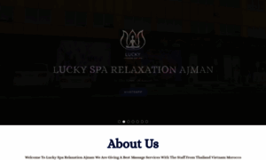 Luckyajmanspa.com thumbnail