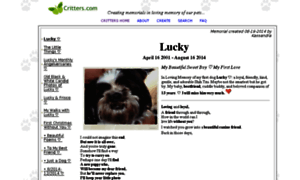 Luckyboy2001.critters.com thumbnail