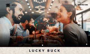 Luckybuckcafe.com thumbnail