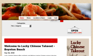 Luckychinesetakeout.com thumbnail