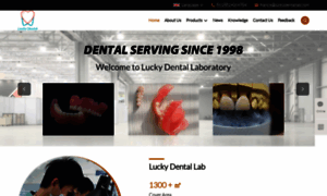 Luckydentallab.com thumbnail