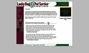 Luckydogpetservice.com thumbnail