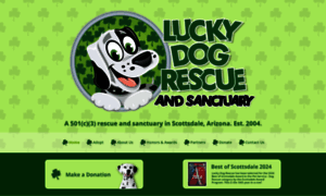 Luckydogrescue.org thumbnail