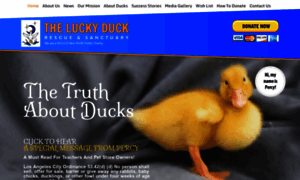 Luckyduckrescue.org thumbnail