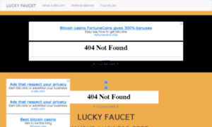 Luckyfaucet.org thumbnail