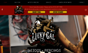 Luckygaltattoo.com thumbnail