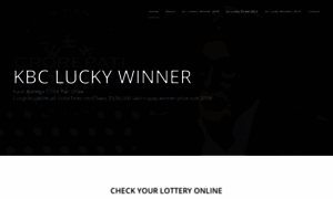 Luckykbcwinner.com thumbnail